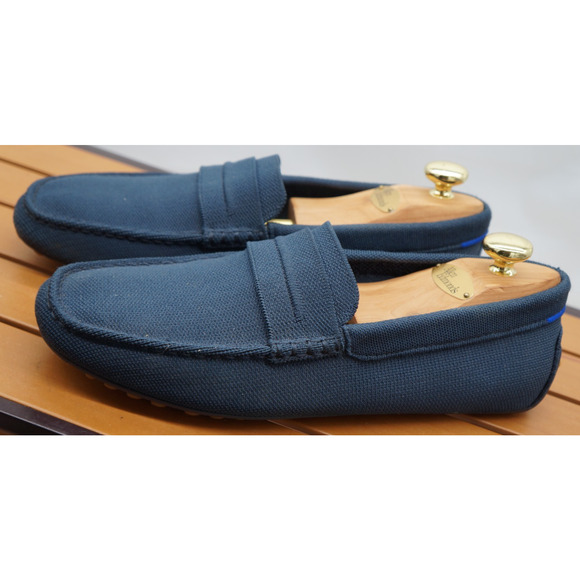 Rothy\'s The Driving Loafer Navy Blue Men\'s Lightweight Comfort Casual Size 10.5 main image 7